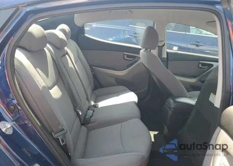 2016 Hyundai Elantra Se from USA, damaged, VIN 5NPDH4AE2GH701602